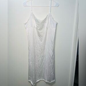 Vintage Vassarette White Lace Chemise